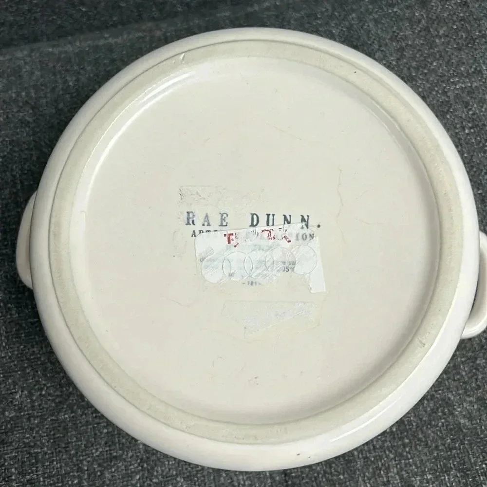 Rae Dunn Souffle Ceramic Crock / Baking Dish